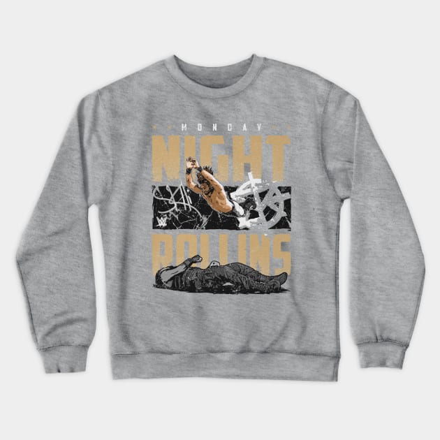 Seth Rollins Monday Night Crewneck Sweatshirt by MunMun_Design